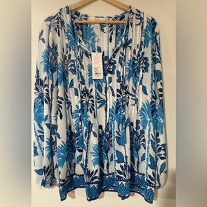 Lilly Pulitzer Floral Blouse